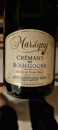 Burgundsko Crémant de Bourgogne Marsigny Blanc de Noirs Brut Neročník
