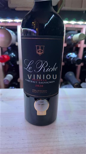 Kustområdet Stellenbosch Le Riche Réserve Cabernet Sauvignon 2020