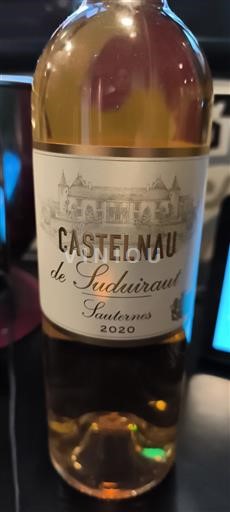 Bordeaux Sauternes Castelnau de Suduiraut 2020