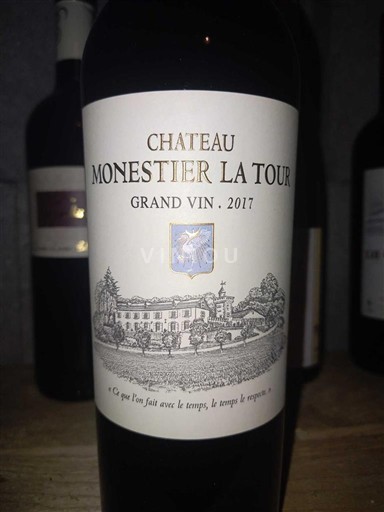 Tây Nam Bergerac Château Monestier La Tour Grand Vin 2017