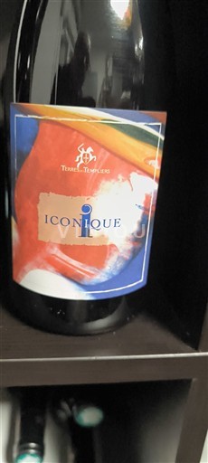 Víno Rouge sec Iconique Terres des Templiers Non millésimé Francie Roussillon Banyuls AOC