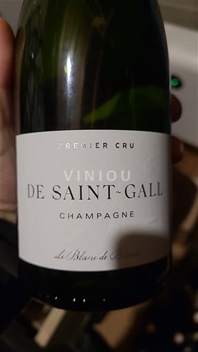 Champagne Premier Cru De Saint-Gall Le Blanc de Blancs Premier Cru Ikke årgangsbestemt