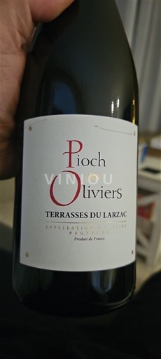 Wijnen Rouge sec Piocch des Oliviers 2019 Frankrijk Languedoc Terrasses du Larzac AOC
