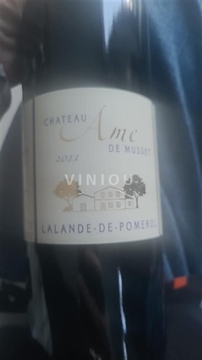 Bordeaux Lalande-de-pomerol Château Ame de Musset 2021