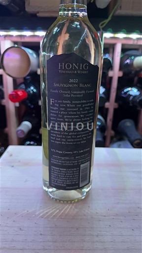 Vùng trồng nho được cấp phép California Napa Valley Honig Vineyard & Winery 2022