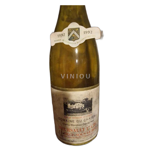 Burgundi Meursault Domaine Blondeau-Danne 1992