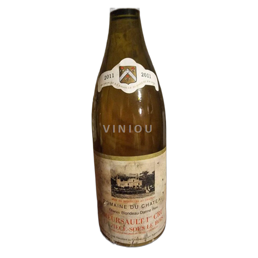 Burgundi Meursault Premier Cru Domaine Blondeau-Danne La Pièce sous le Bois 2011