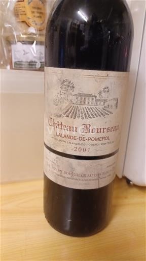 Bordeaux Lalande-de-Pomerol Château Bourseau 2001