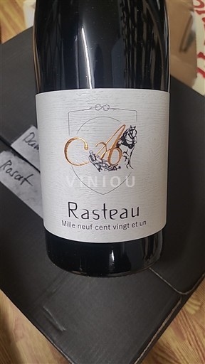 Rhônetal Rasteau Mille neuf cent vingt et un 2020