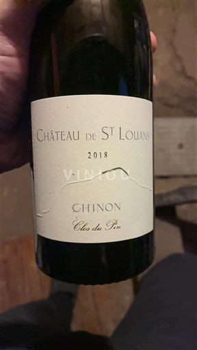 Údolí Loiry Chinon Château St Louans Clos du Puy 2018