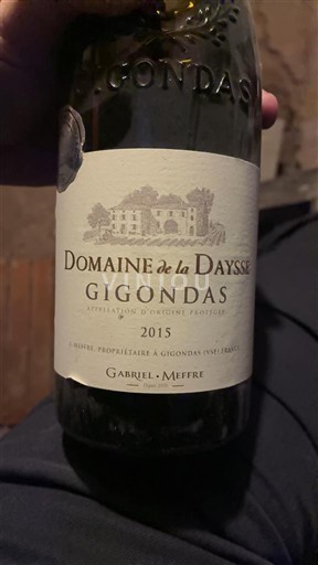 Valle del Rodano Gigondas Domaine La Daysse 2015
