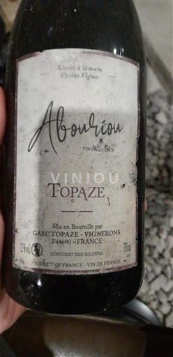 Sudoeste Não especificado Abouriou Topaze 2019