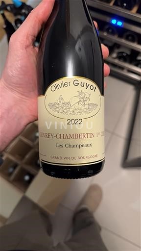 Burgundy Gevrey-Chambertin Premier Cru Olivier Guyot Les Champeaux 2022