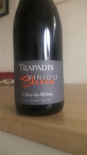 Valle del Rodano Côtes-du-Rhône Trapadis Blovac Senza annata