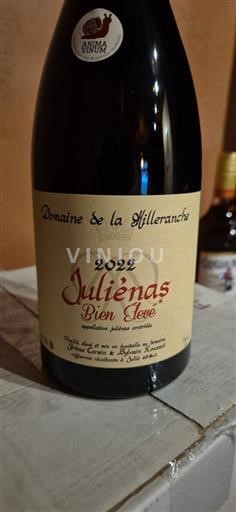 Vinos Rouge sec Bien Elevé Domaine La Milleranche 2022 Francia Beaujolais Juliénas AOC