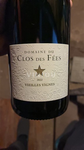 Roussillon Côtes du Roussillon Villages Domaine Clos des Fées Vieilles Vignes 2022