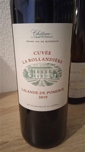 Burdeos Lalande-de-Pomerol Château La Croix de Perrin La Rollandière 2019