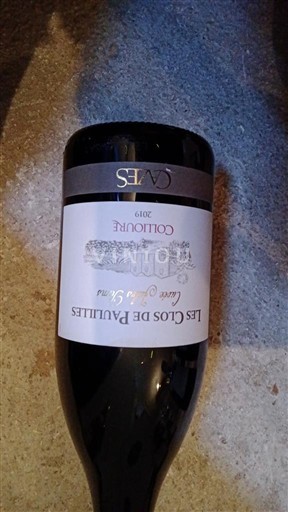 Roussillon Collioure Les Clos de Paulilles Collioure 2019