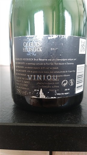 Champagne Charles Heidsieck Brut Réserve 2019