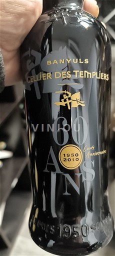 Roussillon Banyuls Cellier des Templiers Anniversaire 60 Ans 2010