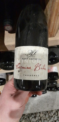 Langvedok Faugères Château Haut Lignières Carmina Butha 2017