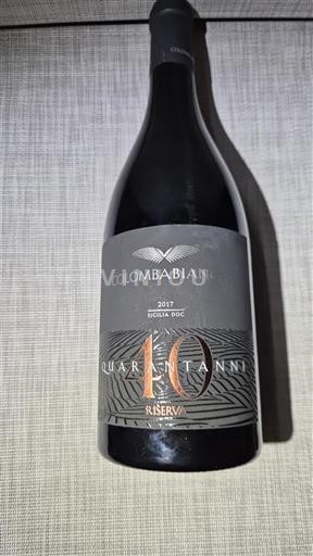 Sicile Sicilia Colomba Bianca Quarantanni Riserva 2017