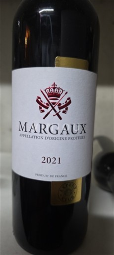 Bordeaux Margaux Margaux 2021