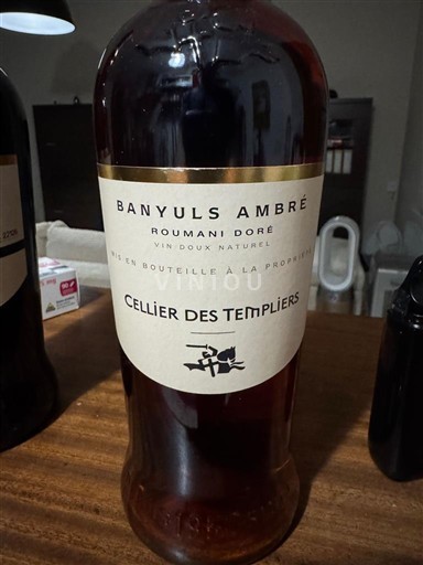 Roussillon Banyuls Cellier des Templiers Roumani Doré Neročník