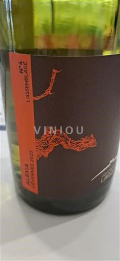 Linguadoca e Rossiglione Cévennes Les Vignes de l'Arque Alexia N°4 L'Assemblage 2025