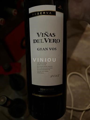 Арагон Сомонтано Viñas del Vero Gran Vos 2015