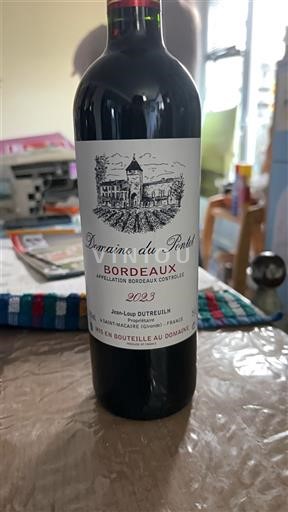 Bordeaux Domaine Pontel 2023