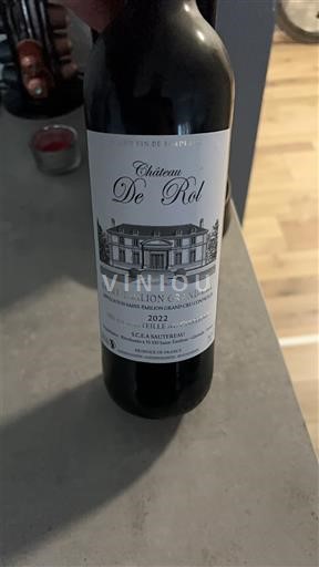 Bordeaux Saint-Émilion Grand Cru Château Rol 2022