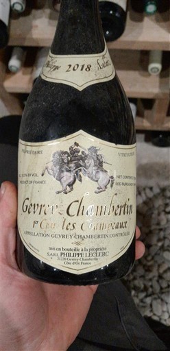 Burgundija Ni doloceno Premier Cru Philippe Leclerc 1er Cru Les Champeaux 2018