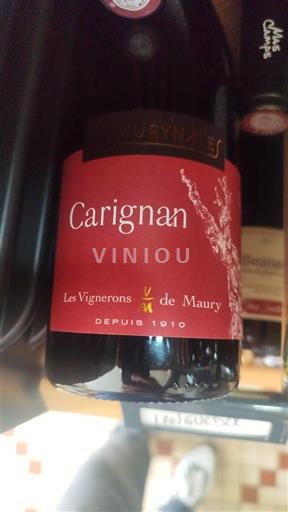 Languedoc No especificado Les Vignerons de Maury Carignan Sin añada