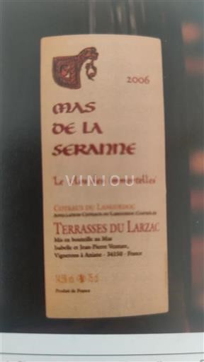 Languedoc Terrasses du Larzac Mas de la Serranne Le clos des immortelles 2006