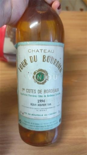 Burdeos Primeras Colinas de Burdeos Château Tour du Bourdieu 1994
