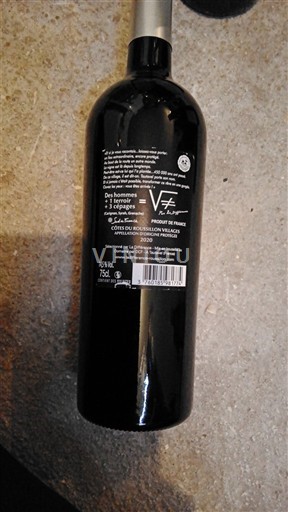 Roussillon Côtes du Roussillon Villages Des hommes et 1 garage V≠ 2020