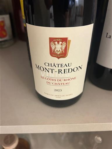 Valle del Ródano Côtes del Ródano Château Mont-Redon Le Côtes du Rhône du Château 2023