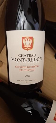 Thung lũng Rhône Côtes-du-rhône Château Mont-Redon Le Côtes du Rhône du Château 2023