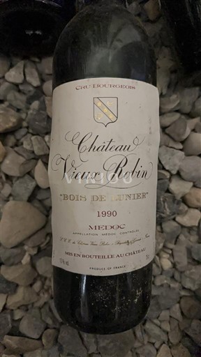 Bordeaux Médoc Cru Bourgeois Château Vieux Robin Bois de Luner 1990