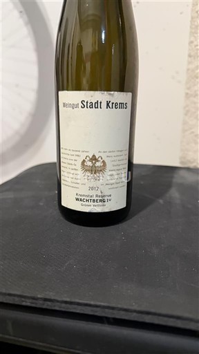 Nederøstrig Kremstal DAC Weingut Stadt Krems Kremstal Reserve Wachtberg 2012
