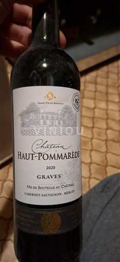 Бордо Ґрав. Château Haut-Pommarede 2020