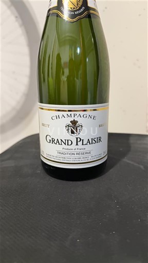 Champagne Grand Plaisir Tradition Réserve Ikke årgangsbestemt