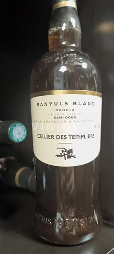 Roussillon Ikke specificeret Cellier des Templiers Rancio Demi Doux Ikke årgangsbestemt