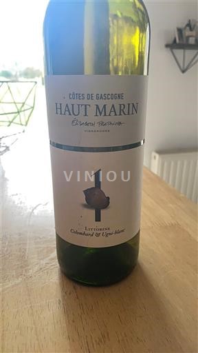 Tây Nam Côtes de Gascogne Domaine Haut Marin Littorine Không niên vụ