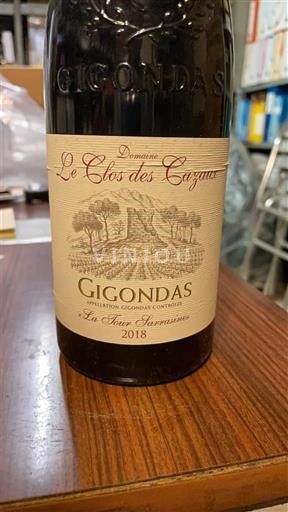 Valle del Rodano Gigondas Domaine Le Clos des Cazaux Les Hauts de Cazaux 2018