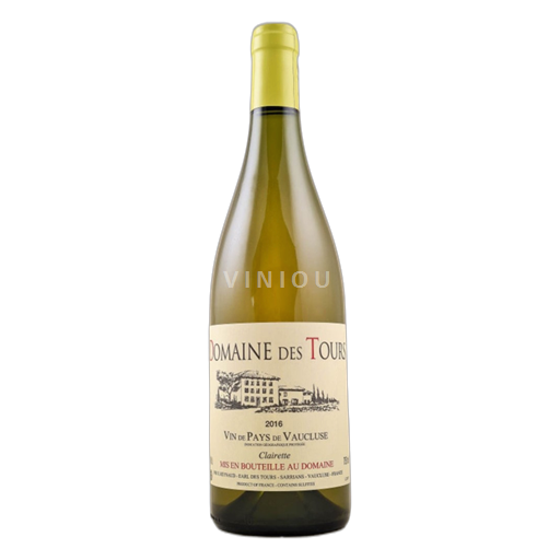 Provence, hạ lưu Rhône, Corse Vaucluse Domaine S Tours Grenache Blanc 2019