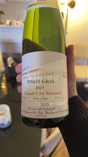 Alsace Ikke specificeret Grand Cru Vins d'Alsace Grand Cru Steinert 2021