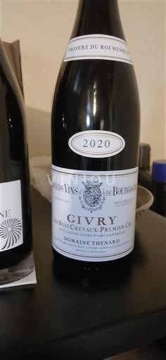 Burgundi Givry Premier Cru Domaine Thenard Bois Chevaux Premier Cru 2020