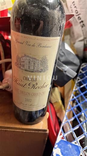 Bordeaux Saint-Émilion Grand Cru Grand Cru Château Haut Rocher 2002